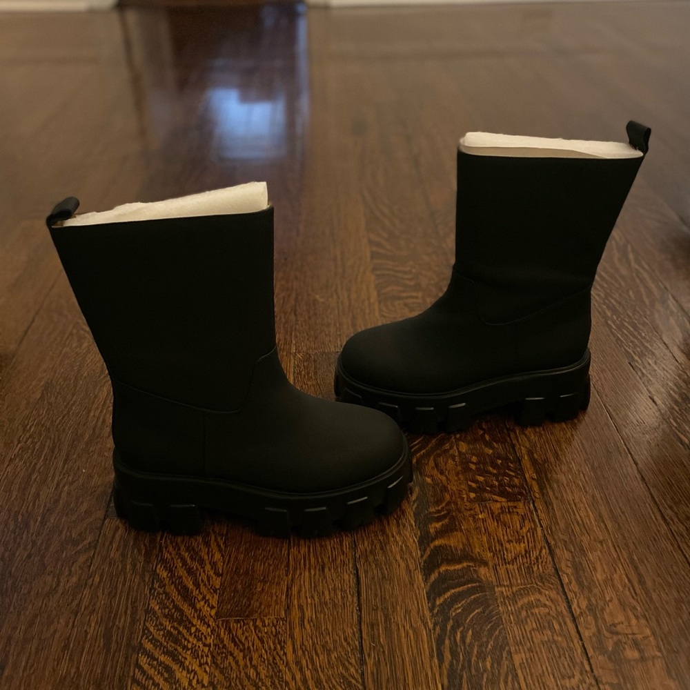 ELIJAH SHORT BOOT - MATTE BLACK - GENUINE LEATHER - COMBAT BOOTS